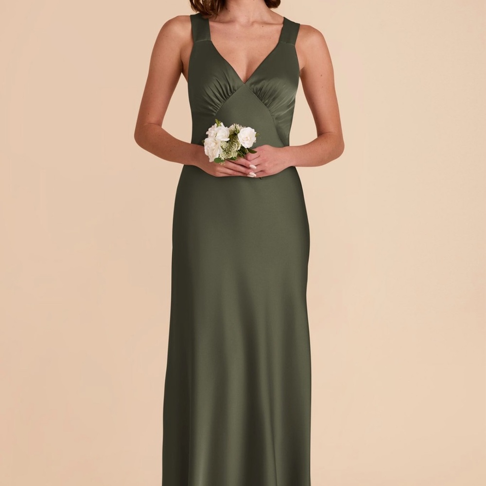 Birdy Grey Olive Green Maxi Dress